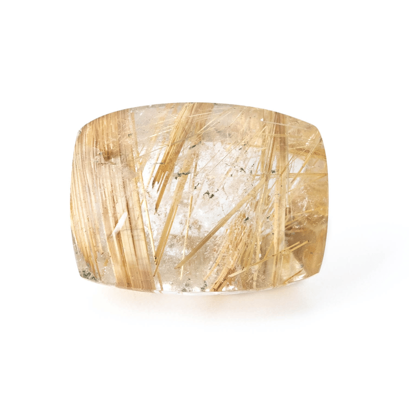 透明感あふれる輝きが魅力】ルチルクォーツ 12.75ct | まるむ商会 透明感あふれる輝きが魅力】ルチルクォーツ 12.75ct | まるむ商会