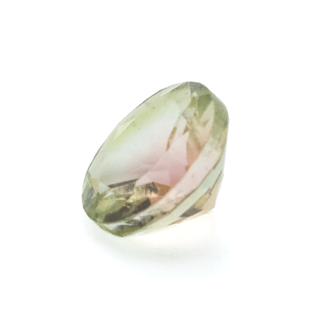 【繊細な色のグラデーション】バイカラートルマリン  0.55ct