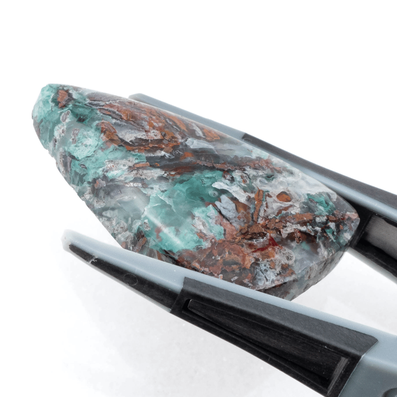 鮮やかインクルージョン】コッパークリソコラインカルセドニー 28.7ct