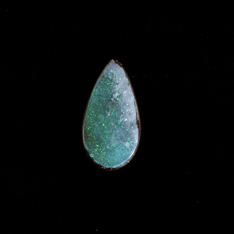【あふれるブルーの光が魅力】ボルダーオパール 0.95ct