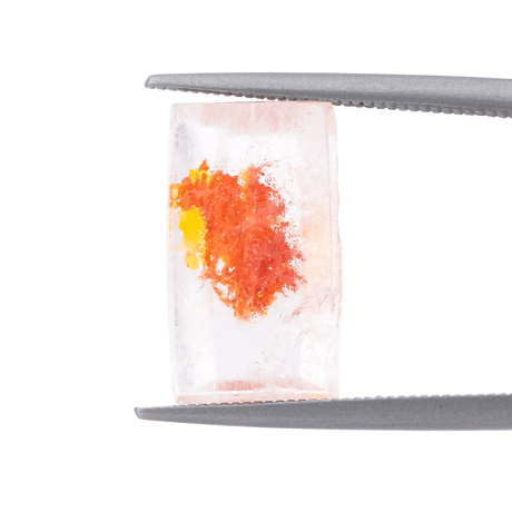 【ビタミンカラーのインクルージョン】　リモナイトインクォーツ 7.85ct
