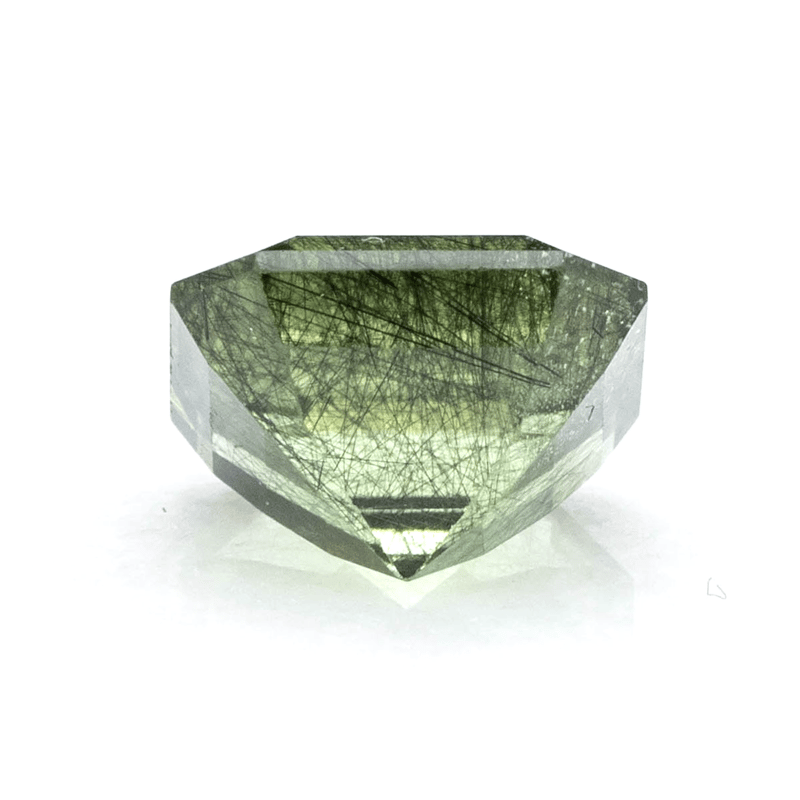 希少！針状インクルージョンが美しい】 ルチルペリドット 7.60ct