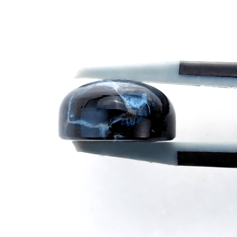 ⭐︎【天然】ブルーピーターサイト キャッツアイ効果強 置物70x 38x38mm ⭐︎【天然】ブルーピーターサイト キャッツアイ効果強 置物70x 38x38mm