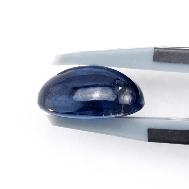 つややかなブルーのカボション】カイヤナイト 4.85ct | まるむ商会