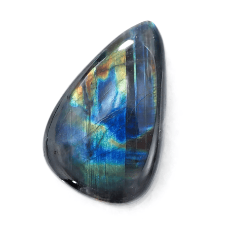 【艶めくブラックxスペクトロ光】スペクトロライト 8.75ct