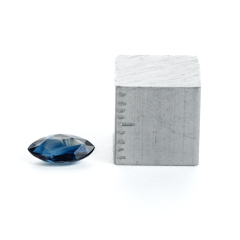 イエローxブルーの色彩美】バイカラーサファイア 0.7ct | まるむ商会