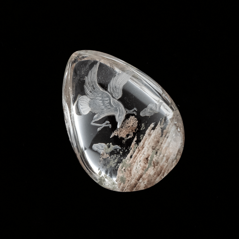 魅惑のインクルージョン】ガーデンクォーツ 79.80ct | まるむ商会