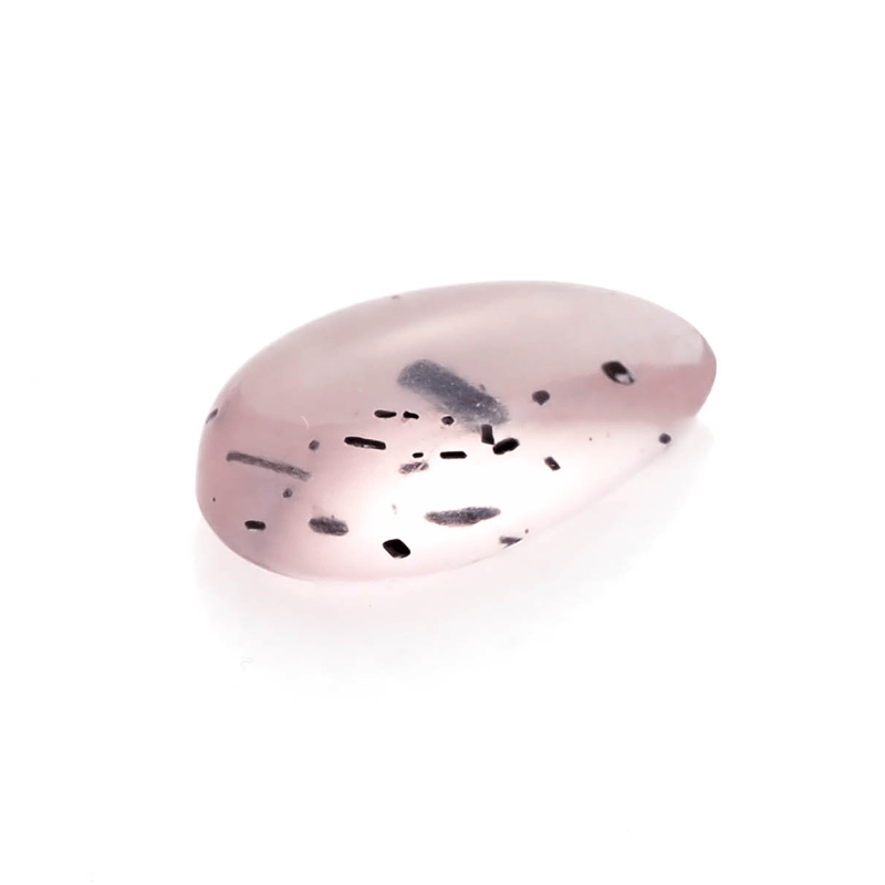 甘辛ミックスが刺激的】ダイオプサイトインローズクォーツ 2.8ct 甘辛ミックスが刺激的】ダイオプサイトインローズクォーツ 2.8ct