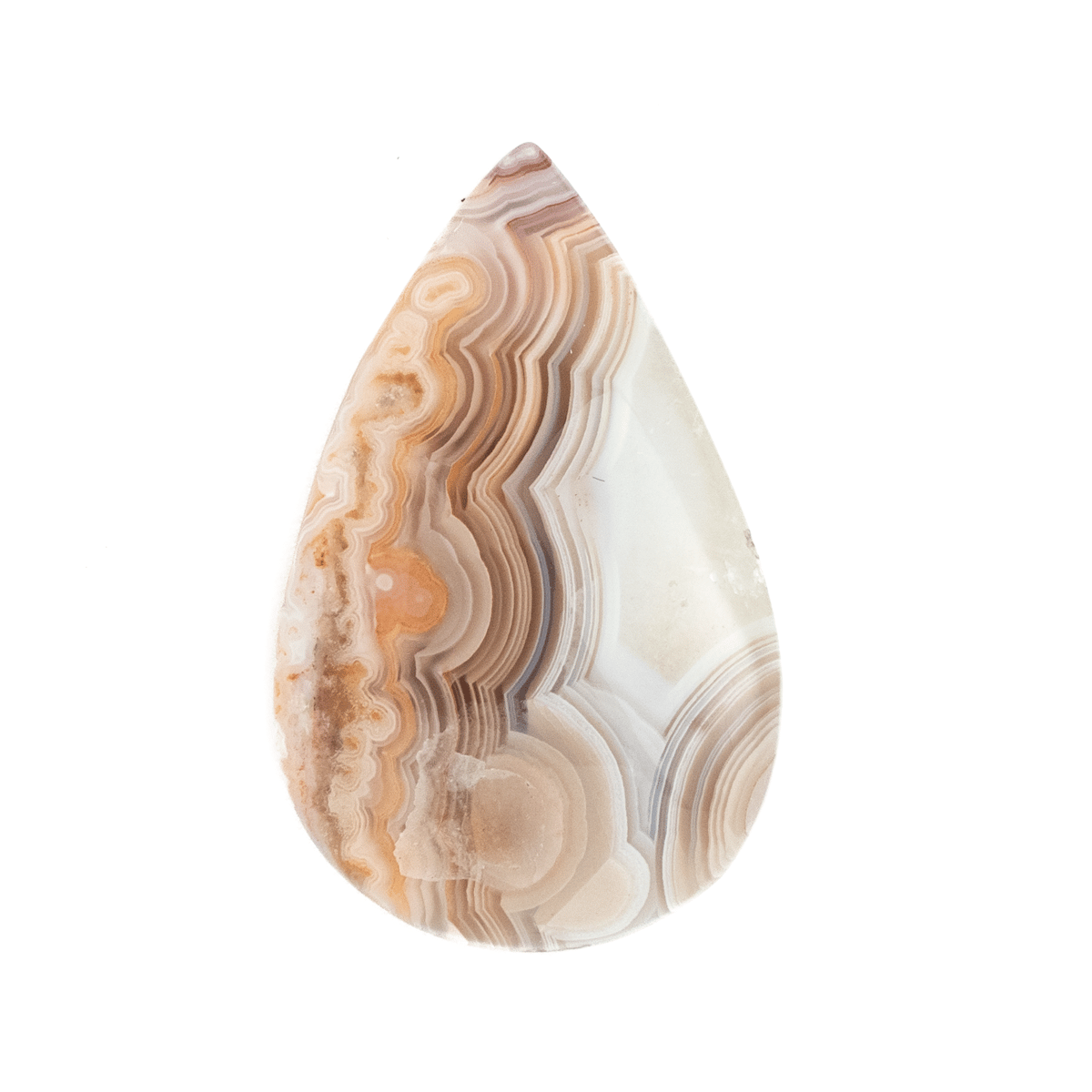 眺めて楽しい模様の美】 クレイジーレースアゲート 19.9ct | まるむ商会