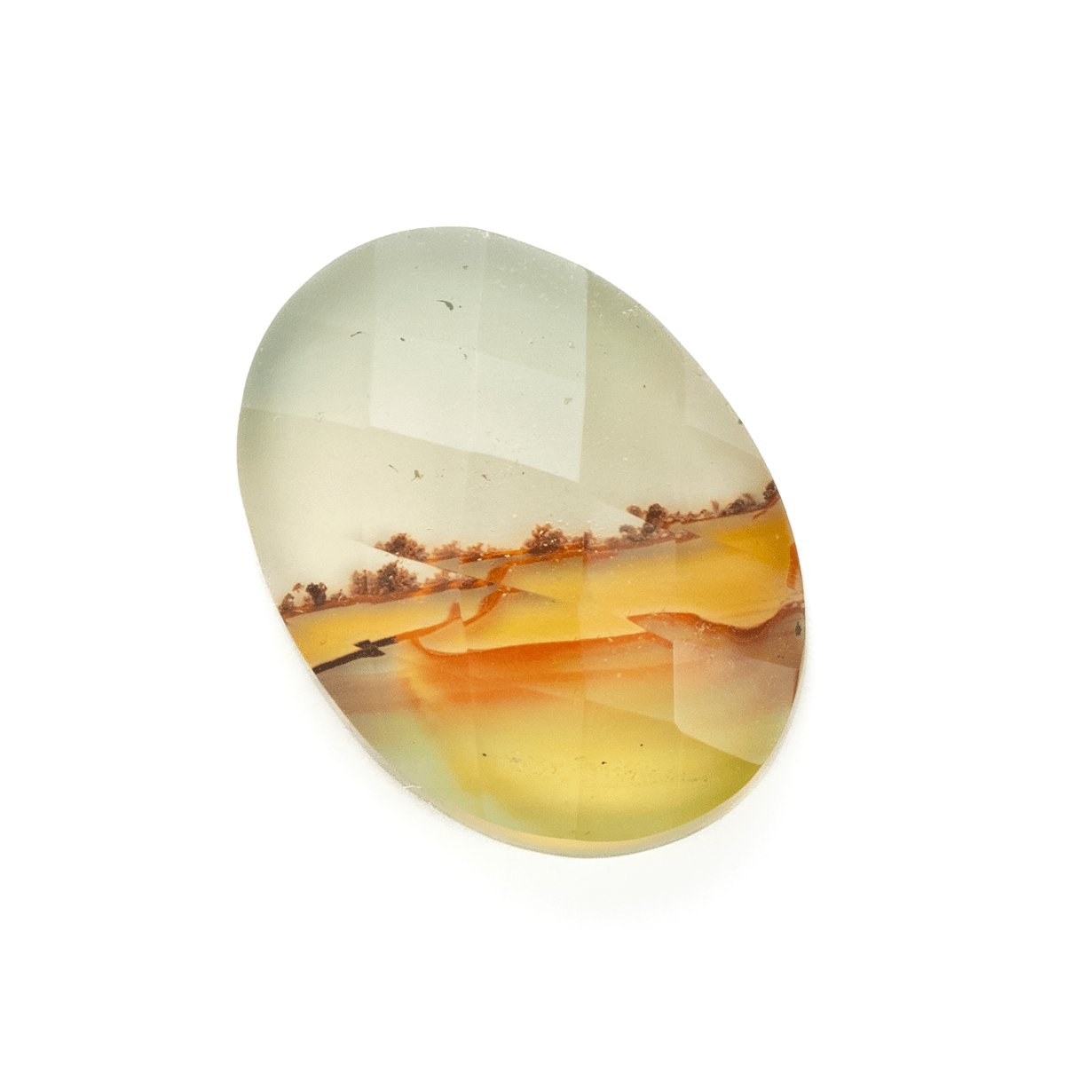 Aromantic♡7点 美麗ダブレット】クォーツxピクチャーアゲート 18.7ct | まるむ商会