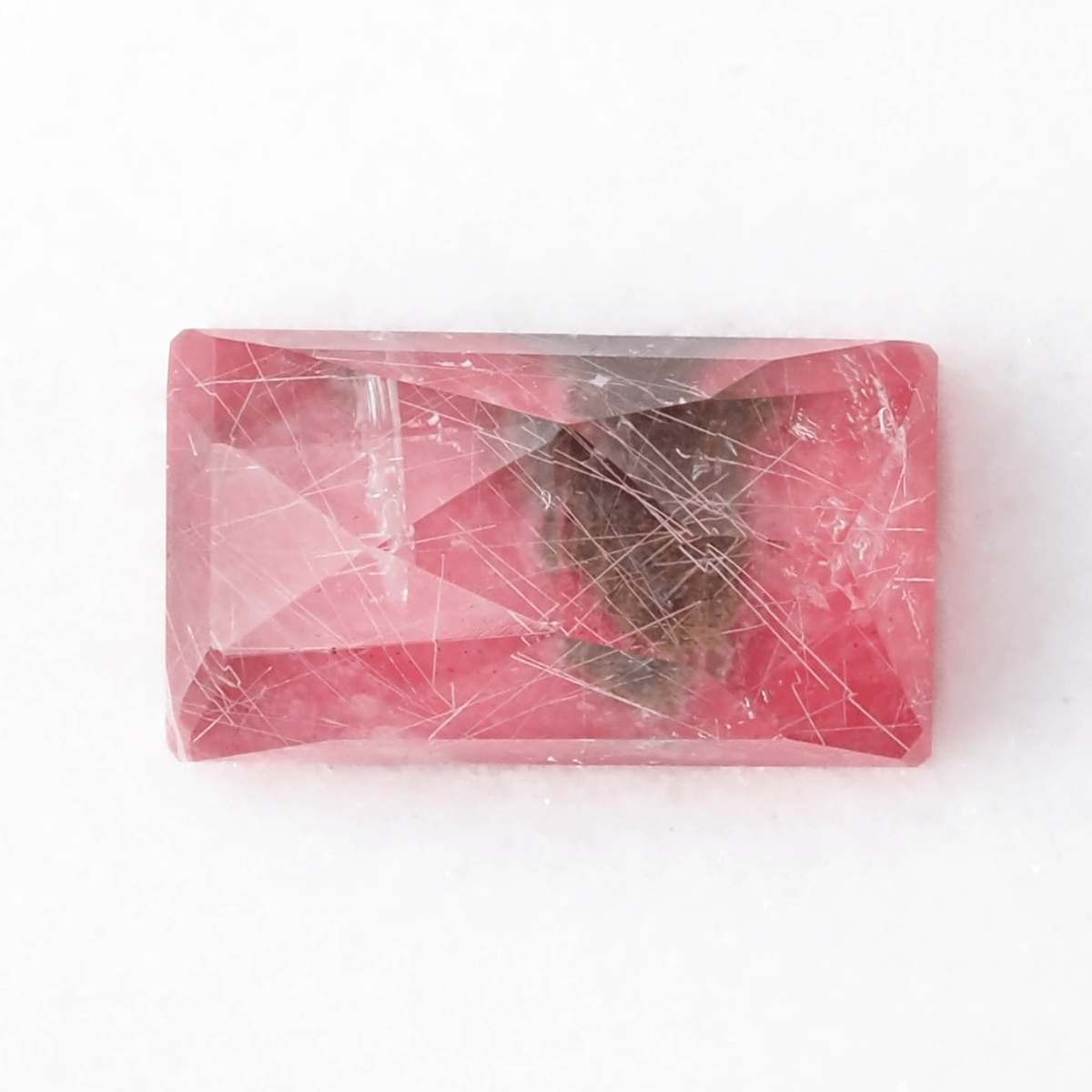美麗ダブレット】ルチルクォーツxロードナイト 21.85ct | まるむ商会