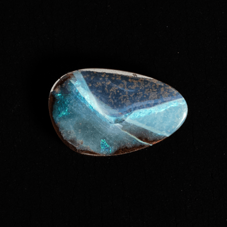 【あふれるブルーの光が魅力】ボルダーオパール 3.45ct