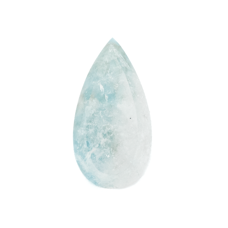 ネオンブルーの輝き】ギラライトインクォーツ 5.8ct | まるむ商会