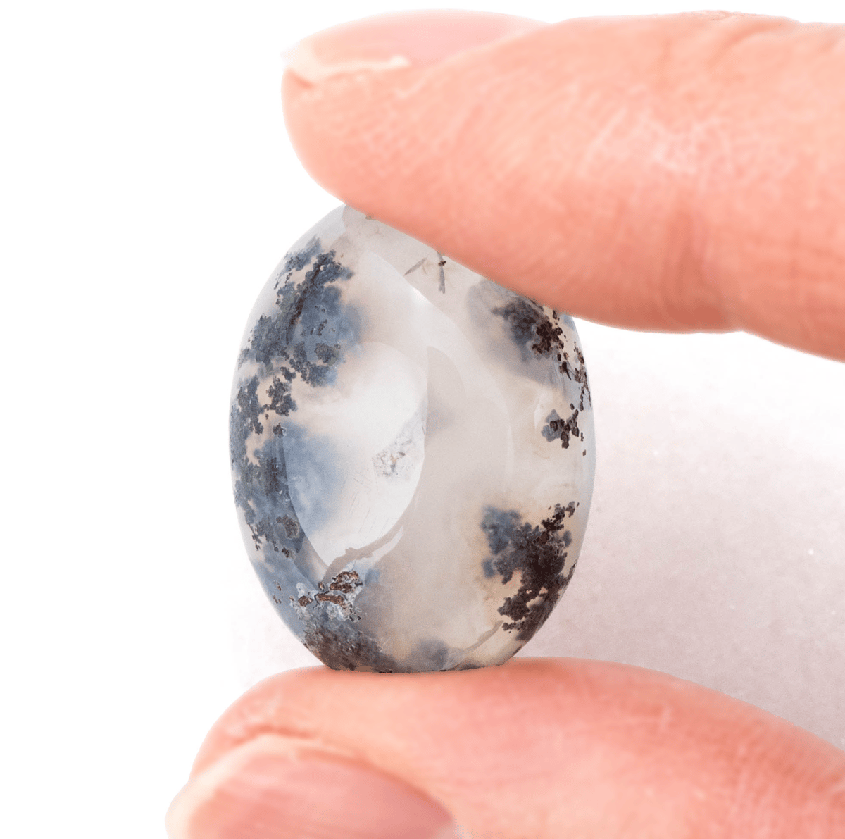 眺めて楽しい模様の持ち主】 ランドスケープアゲート 19.80ct | まるむ商会