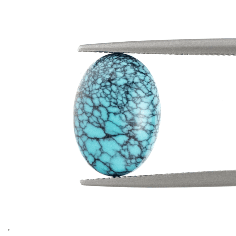 美しいミルキーブルーの中国産トルコ石】ターコイズ 4.7ct | まるむ商会