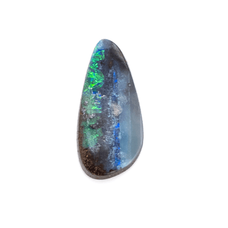 【あふれるブルーの光が魅力】ボルダーオパール 1.95ct