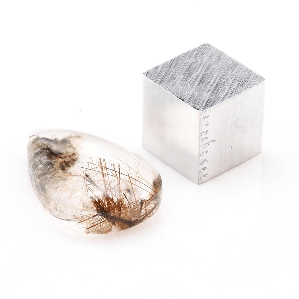 魅惑のインクルージョン】マイカインルチルクォーツ 10.9ct