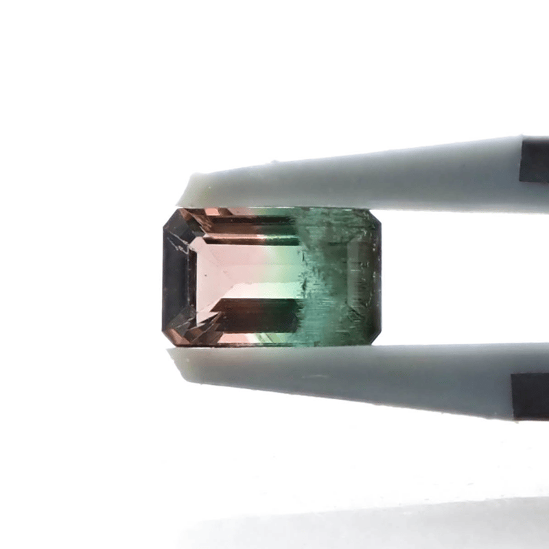 濃厚な色のグラデーション】バイカラートルマリン 0.75ct | まるむ商会