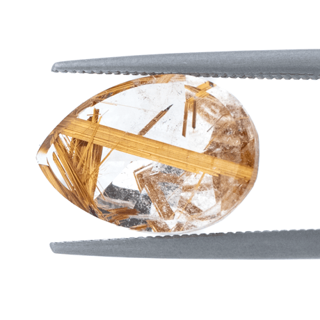 【透明感あふれる輝きが魅力】ルチルクォーツ 5.4ct
