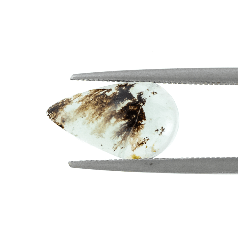 希少な青いデンドリティックオパール】ブルーデンドリティック