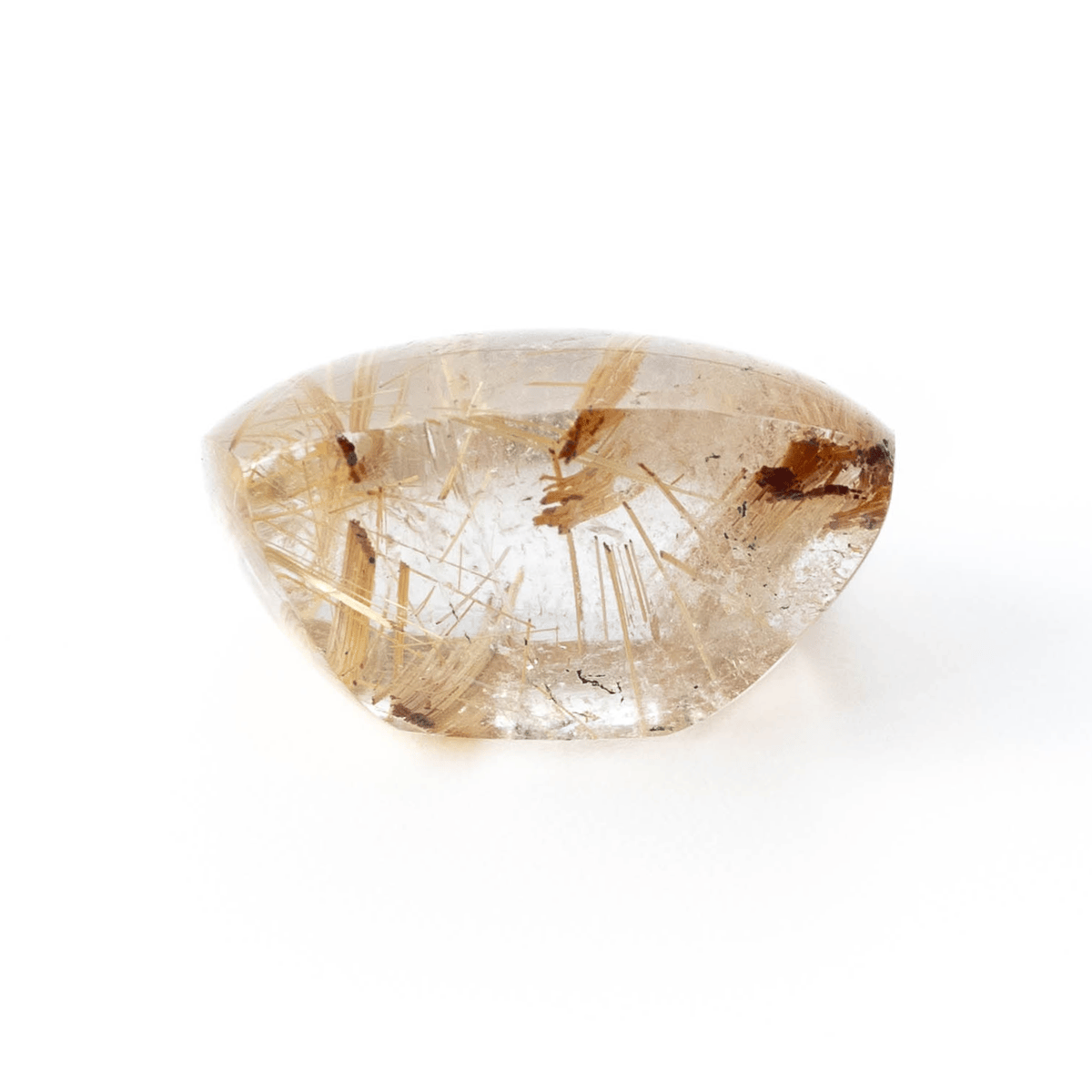 透明感あふれる輝きが魅力】ルチルクォーツ 12.75ct | まるむ商会