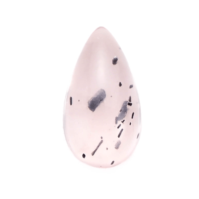 甘辛ミックスが刺激的】ダイオプサイトインローズクォーツ 2.8ct 甘辛ミックスが刺激的】ダイオプサイトインローズクォーツ 2.8ct