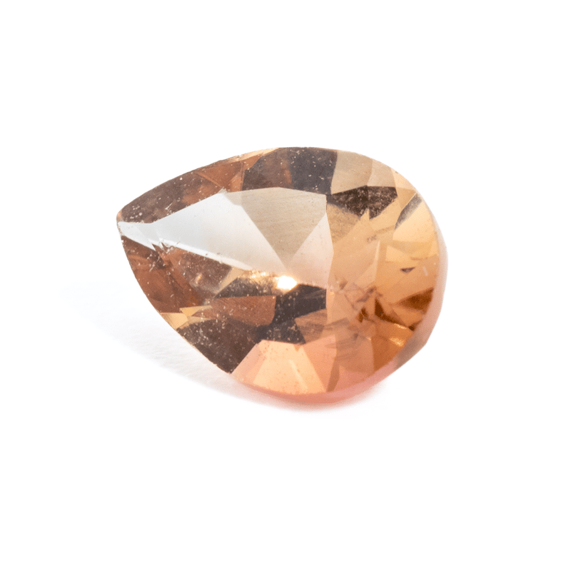 繊細な色のグラデーション】バイカラートルマリン 0.6ct | まるむ商会