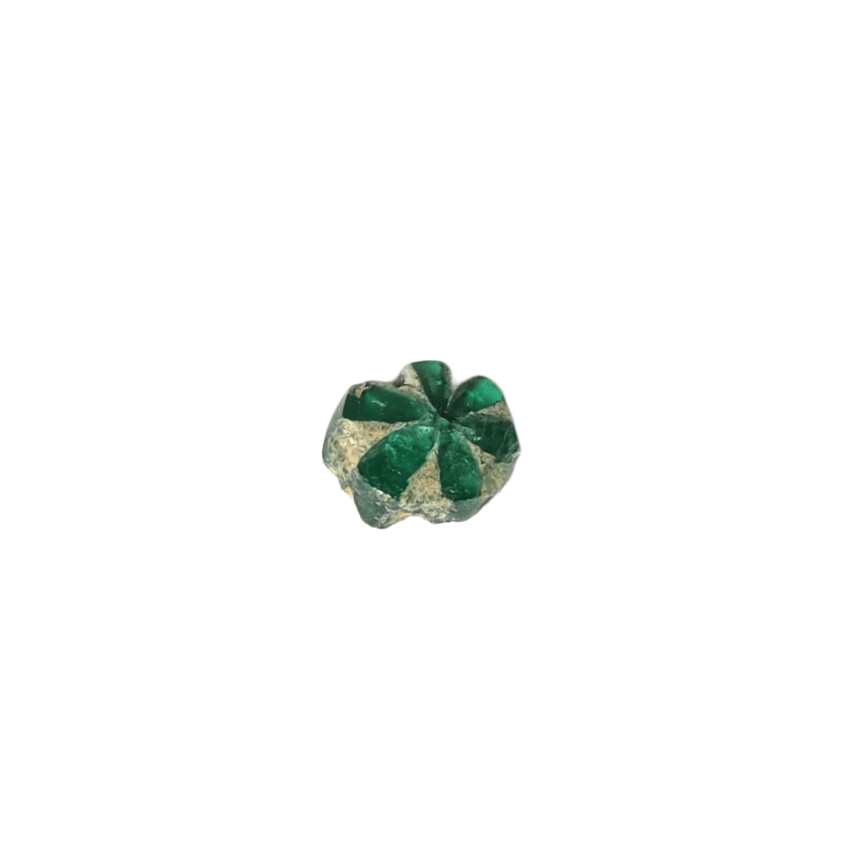 3062 希少 天然 逆 エメラルド トラピッチェ0.144ct ソーティング付