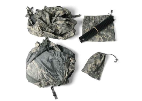 【Military】実物 USED 米軍 UNIVERSAL IMPROVED コンパッドシェルターテント