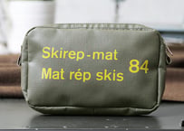 【Military】新品 デッドストック スイス軍 レタリング プラスチックポーチ