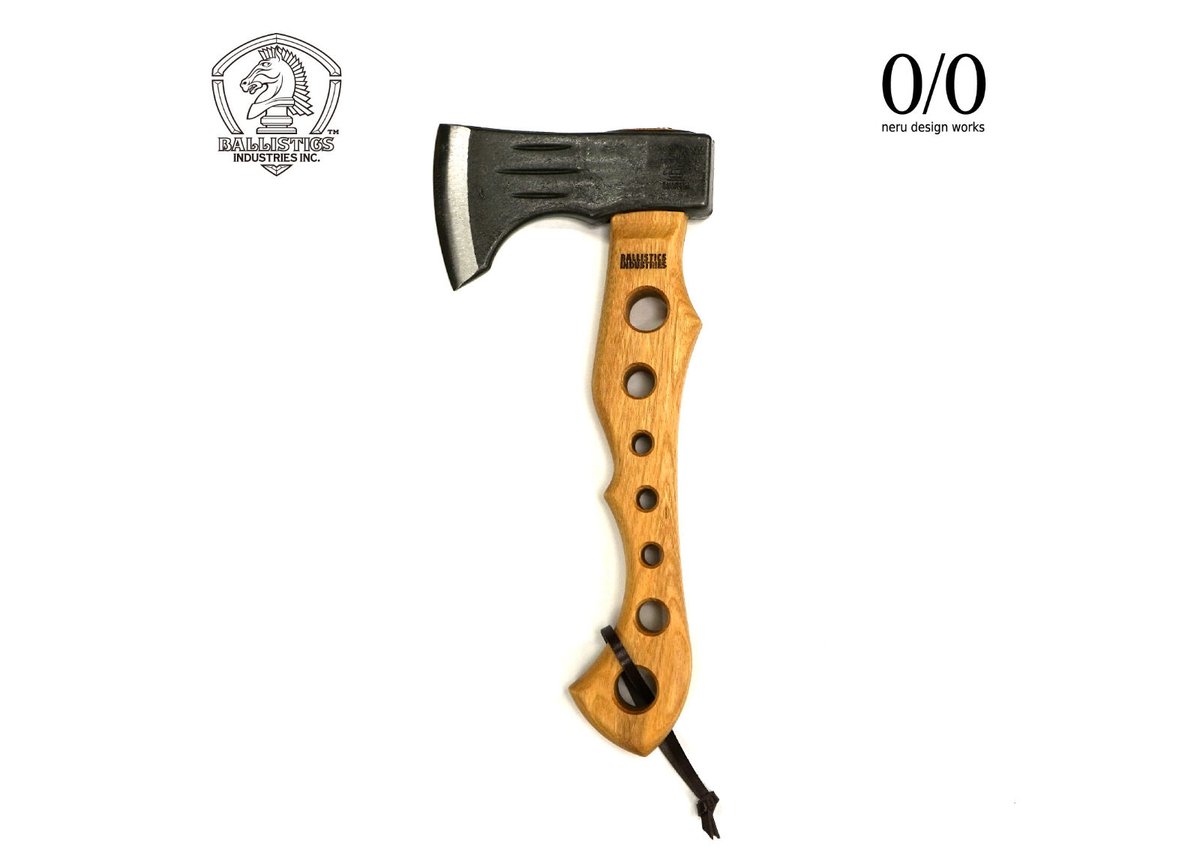 BALLISTICS】DRILLED HAND AXE II | LOGGERS Gear