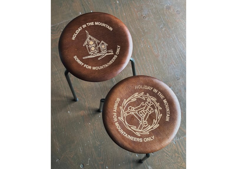 MOUNTAIN RESEARCH】Round Stool | LOGGERS Gear S