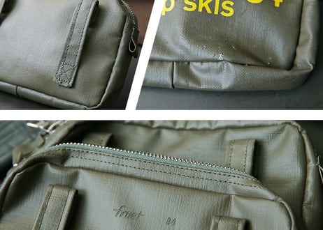 【Military】新品 デッドストック スイス軍 レタリング プラスチックポーチ