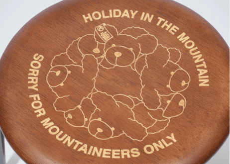 【MOUNTAIN RESEARCH】Round Stool Low