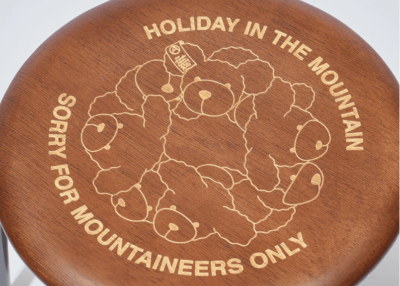 MOUNTAIN RESEARCH】Round Stool Low | LOGGERS Ge