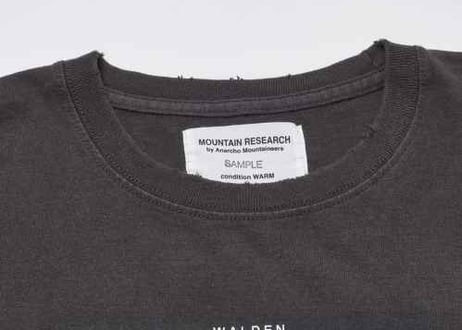 【MOUNTAIN RESEARCH】Damage Tee