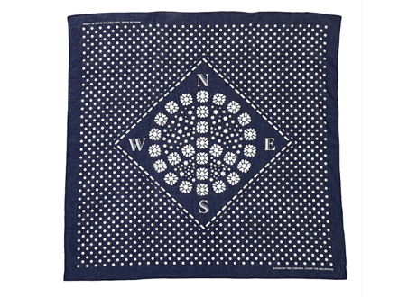【DOWN ON THE CORNER】BIG GAUZE BANDANNA