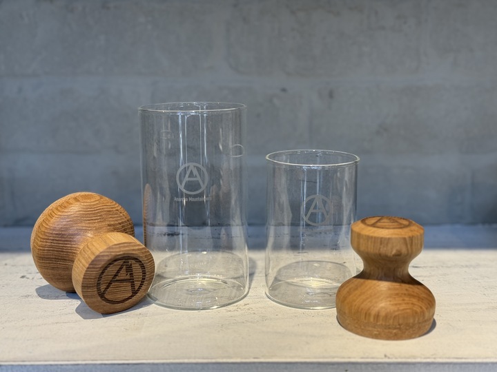 マウンテンリサーチ　グラスカバー MOUNTAIN RESEARCH】GLASS CANISTER | LOGGERS Gea