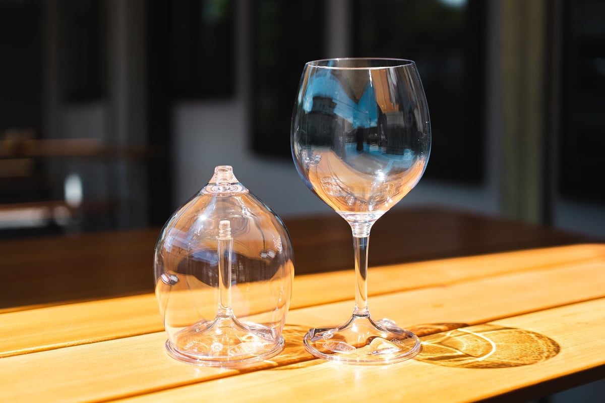 GSI】ネスティングレッドワイングラス 2個セット | LOGGERS Gear Supply