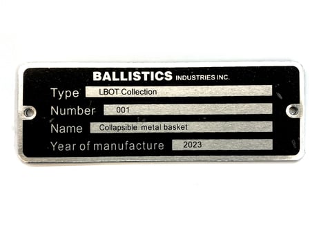 【BALLISTICS】COLLAPSIBLE METAL BASKET