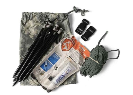 【Military】実物 USED 米軍 UNIVERSAL IMPROVED コンパッドシェルターテント