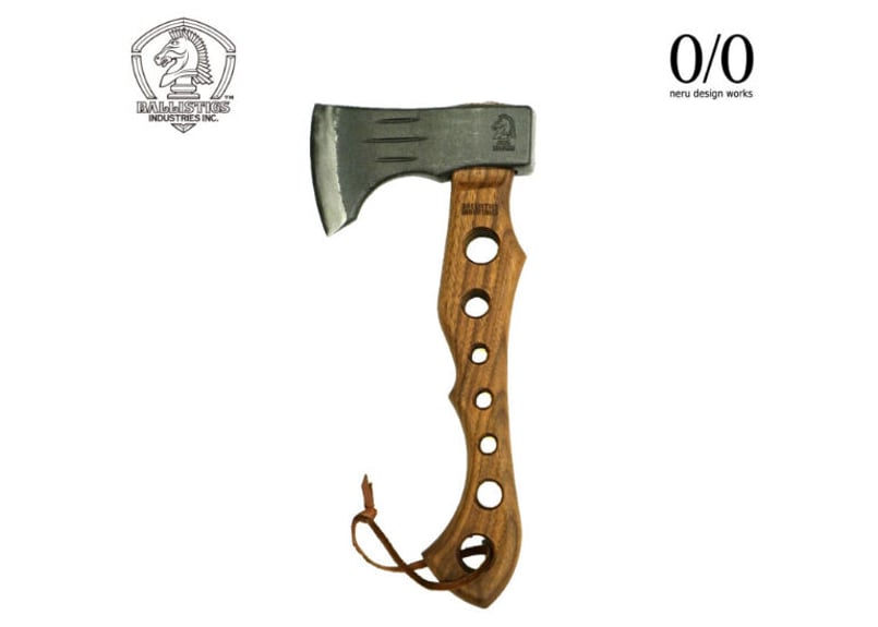 BALLISTICS - BALLISTICS DRILLED HAND AXE オーク　斧 BALLISTICS】DRILLED HAND AXE II | LOGGERS Gear