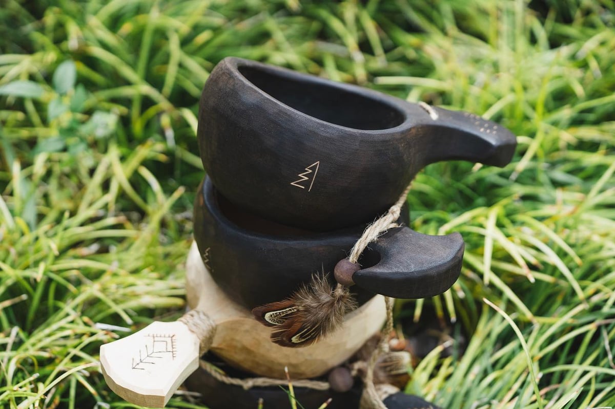 【新品】 ソウルオブシベリア　バードテール　ククサ　No.3602 新品】 ソウルオブシベリアバードテールククサNo.3100