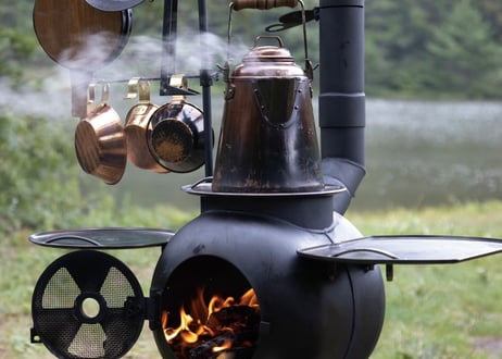 【FIRESIDE】OZ PIG ROUMD WARM PLATE
