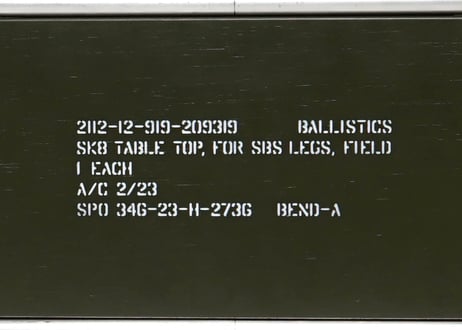 【BALLISTICS】SBS TABLE TOP (SK8) ※店頭展示品