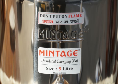 【mintage】TEA CONTAINER HOT&COLD DESIRE