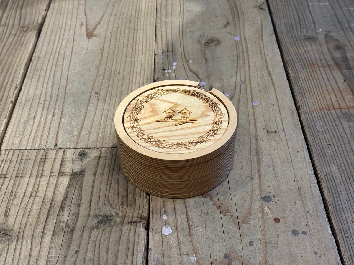 MOUNTAIN RESEARCH】STASH CONTAINER FOR WOOD LID