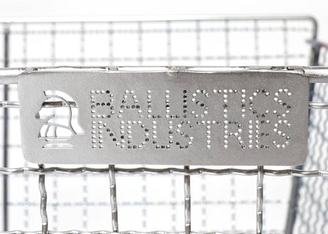 【BALLISTICS】COLLAPSIBLE METAL BASKET