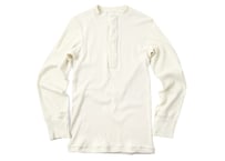 【Military】実物 新品 米軍 ヘンリーネックアンダーシャツ 2ボタン