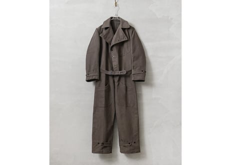 【Military】新品 デッドストック イタリア軍 モールスキン カバーオール